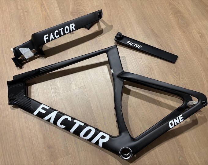 Factor One Compatible Bike Decal Replacement Set | Custom Bicycle Frame Sticker Kit