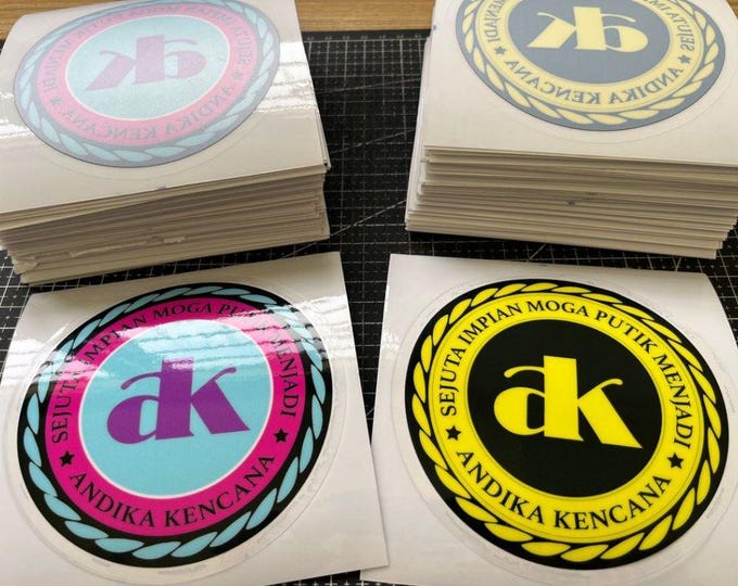 Custom Static Cling Decals: Car Club & Business Branding