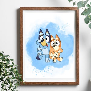 Bluey character printables -  France