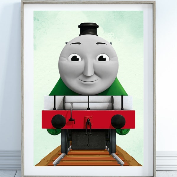 Henry Thomas and Friends, Henry train, Henry wall art