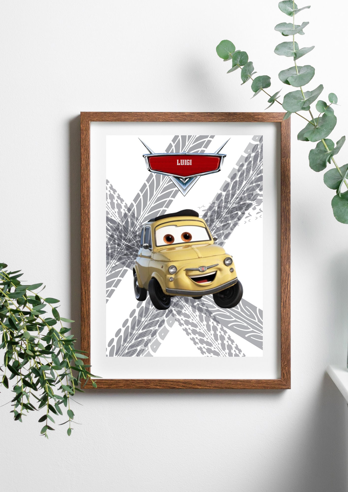 Cars Luigi Wall Print - Etsy