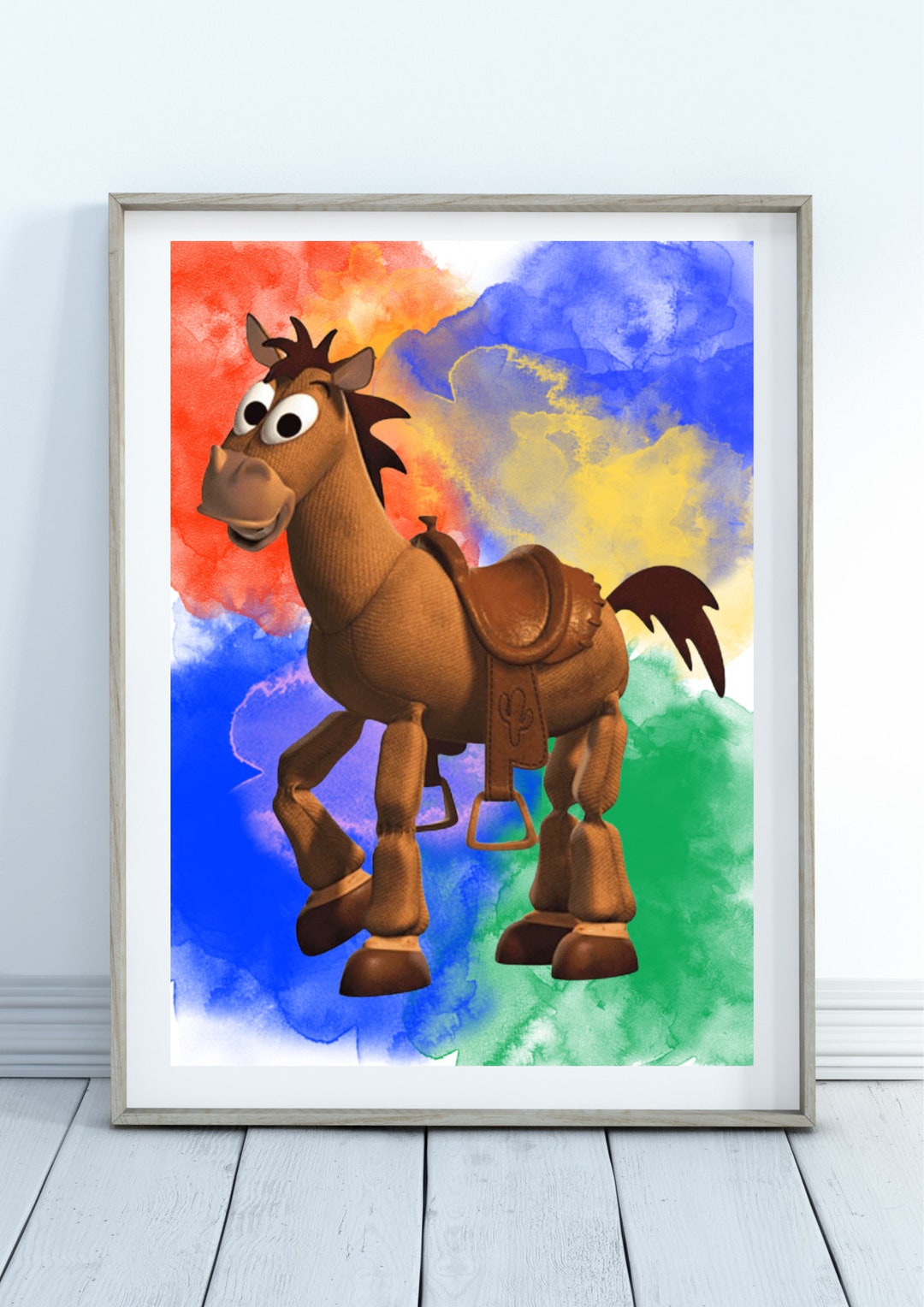 Toy Story Bullseye , Toy Story Horse, Toy Story Wall Print Etsy