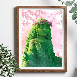 Impresión de pared Moana Te Fiti