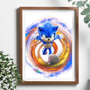 Sonic Wandbild, Sonic the Igel