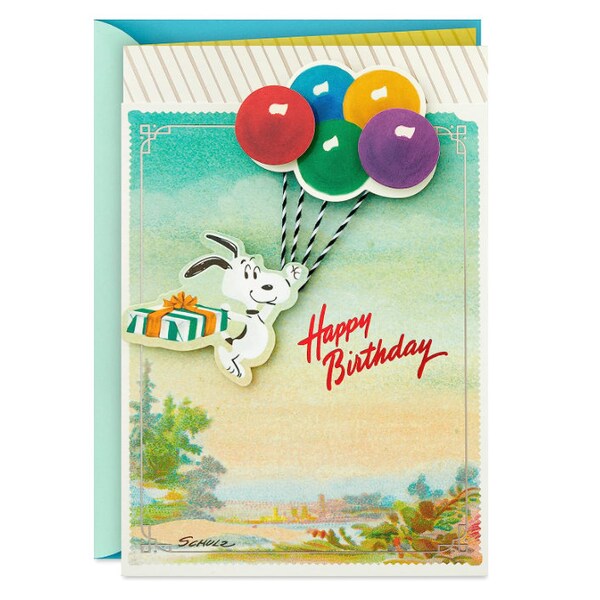 Peanuts Birthday Card - Etsy