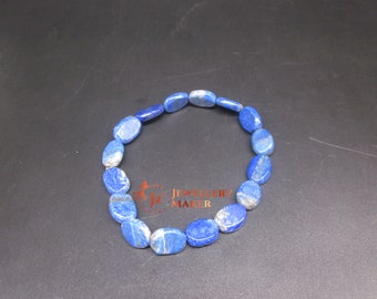 Lapislazuli Dehnbares Armband - Handgefertigtes Perlenarmband - Ein durchdachtes Geburtstags- oder Jahrestagsgeschenk - Weisheit & Wahrheit Schmuck