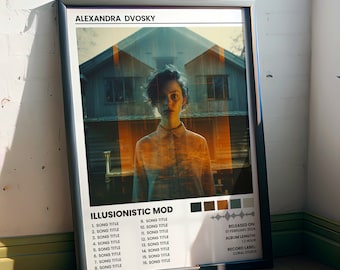 Album Cover Poster Canva Template | Album Poster Canva | Customizable Digital Music Poster | Album Poster | Personalize Album Print.