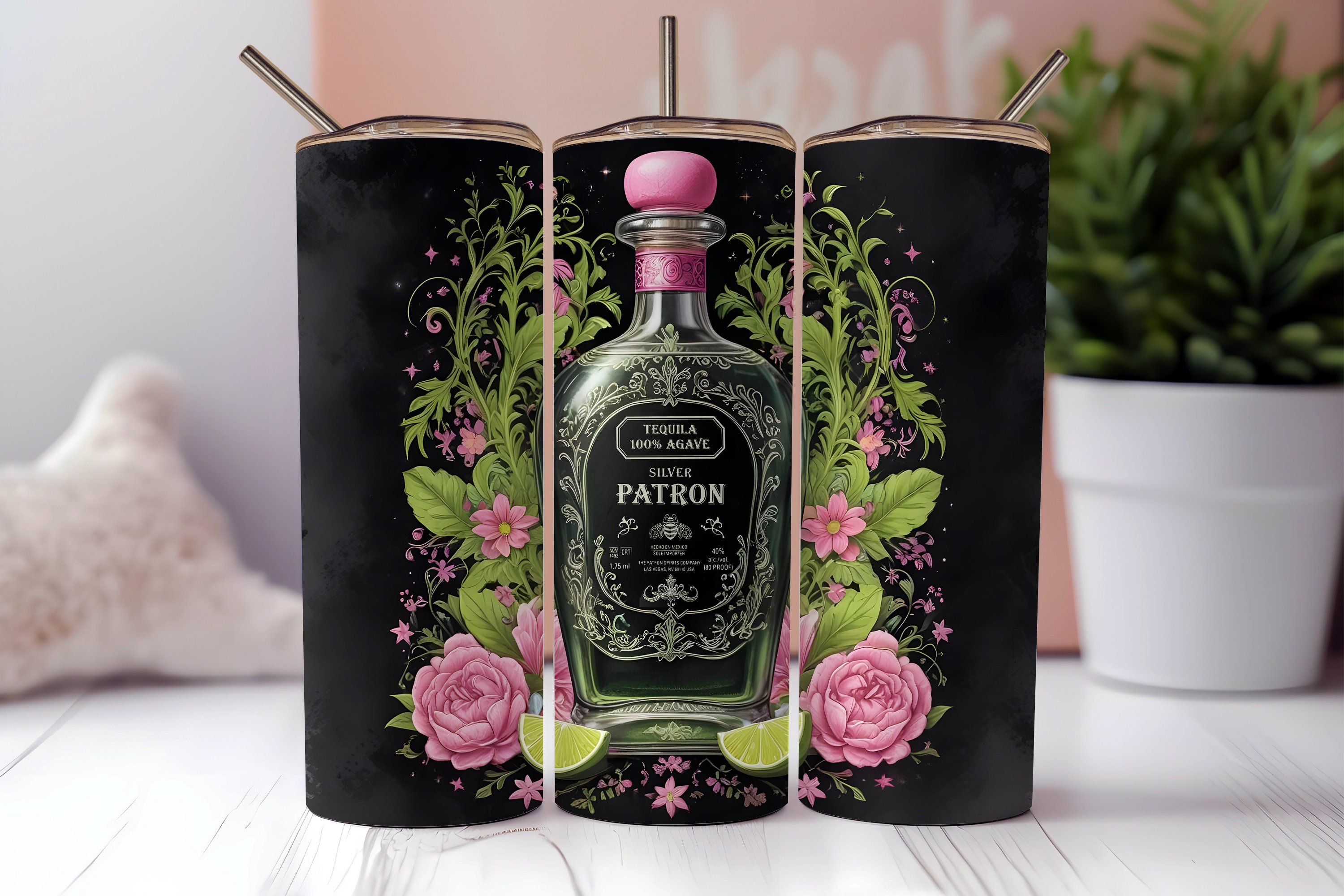Benutzerdefinierte Personalisierte Tequila Flaschenetikett - Hochzeit Gastgeschenke Jede Gelegenheit, Junggesellinnenabschied, Neuheit, Budget Geschenk Präsentieren Handgemachte Rose Creme