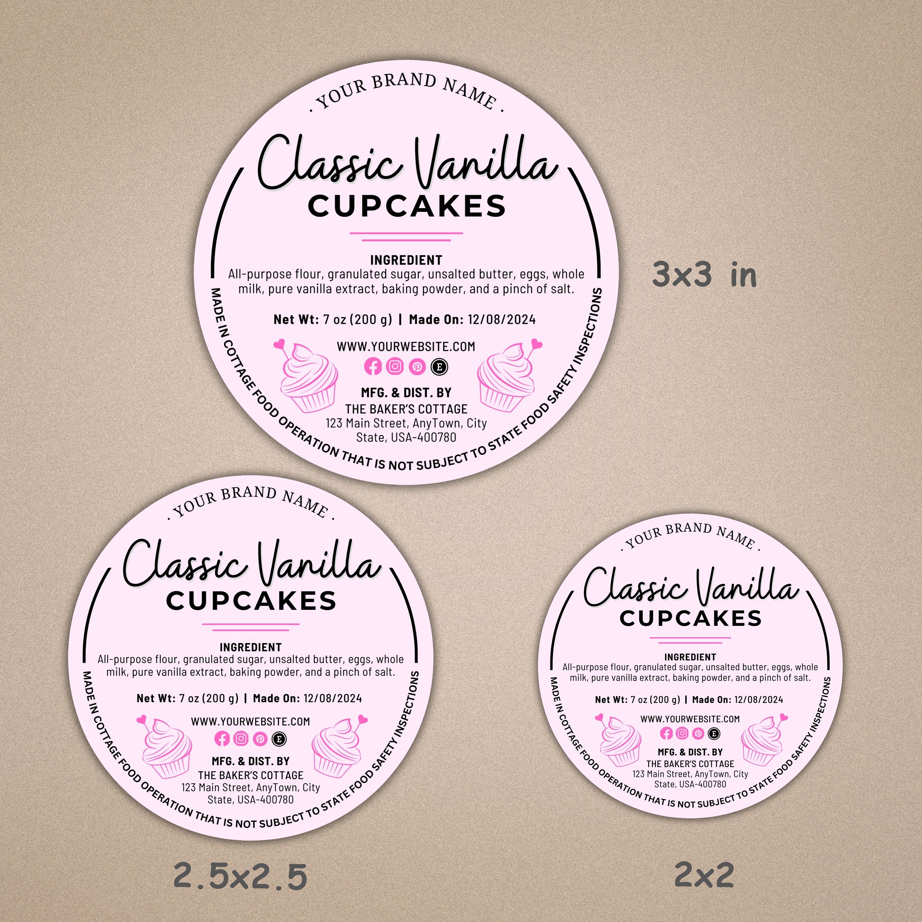 Cottage Food Label Cottage Baking - Il Fullxfull.5931584224 3jpf 