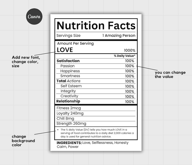 Nutrition Facts Template, Nutrition Facts PNG, Birthday Nutrition Facts Template, Nutrition facts SVG, Nutrition Facts Mug, Nutrition Facts, Nutrition Facts Mugs, Nutrition Facts PNG, Chips Bag Nutrition, Nutrition Facts Label