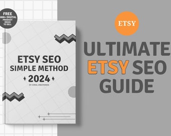How To Sell Products And Rank 1st On Etsy Search Page, Etsy Shop Seller Help Selling Guide, How To Rank On Etsy Shop Seller Handbook