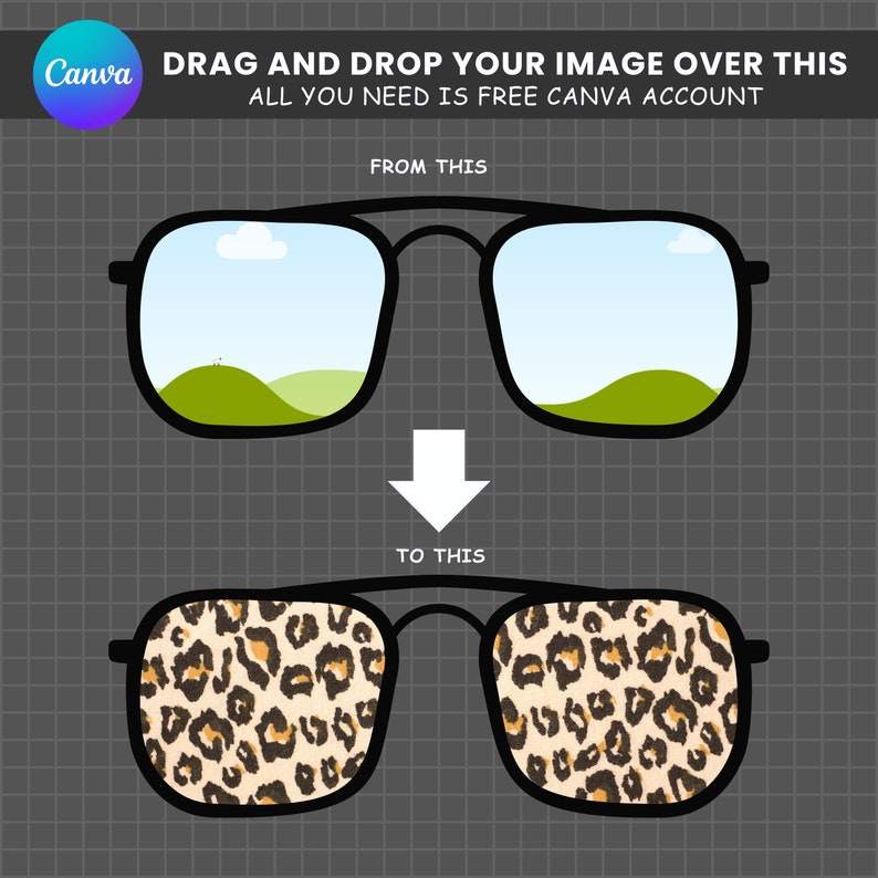 Sunglasses Clipart, Make Your Own Sunglasses, Easy Drag and Drop Photo