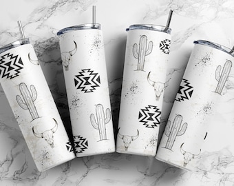 Aztec Tumbler PNG 20 oz Skinny Tumbler Sublimation Design Digital Download PNG Instant DIGITAL, Western Tumbler Wrap, Dessert Tumbler Wrap