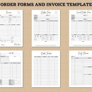 Candle Business Bundle I Editable Canva Template, Invoice Template ...