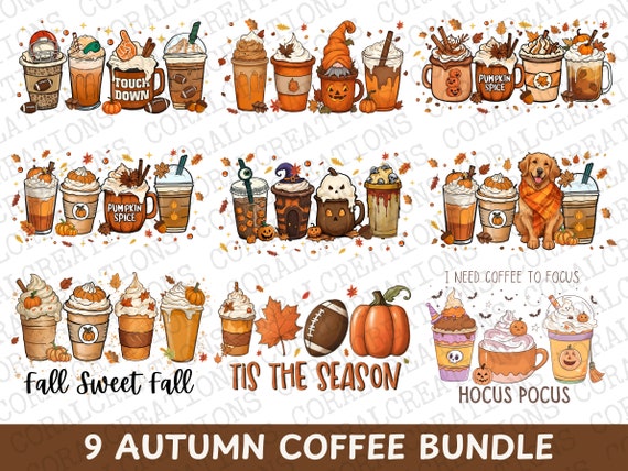 Fall Coffee Drink Png, Fall Drink Design, Orange Pumpkin Latte Png, pumpkin Coffee Png, Pumpkin Spice Png, Coffee Sublimation Png, Fall PNG.