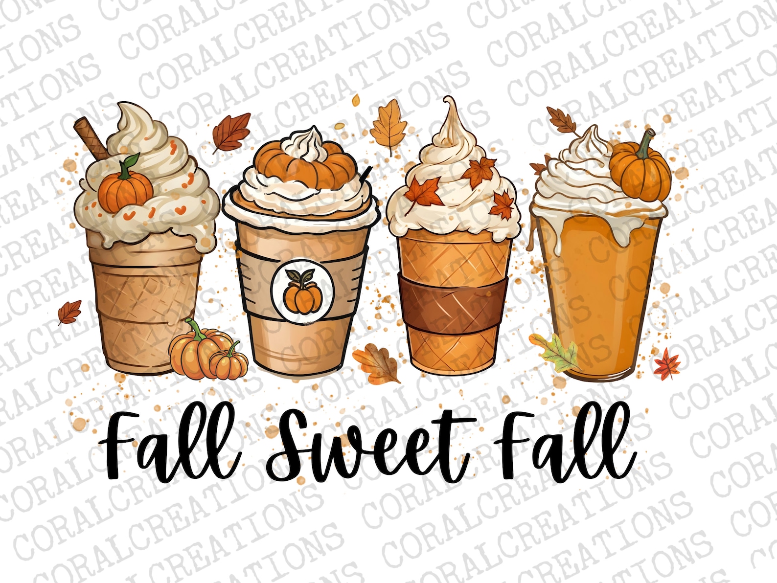 Fall Coffee Drink Png, Fall Drink Design, Orange Pumpkin Latte Png ...