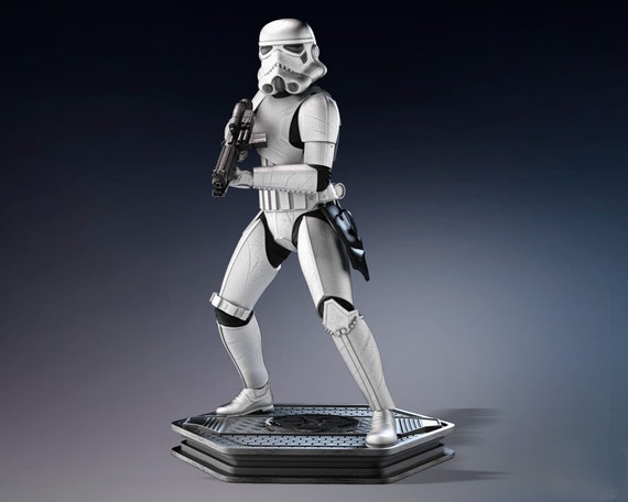STAR WARS STORMTROOPER NO.3 フィギュア Stormtrooper Statue Star Wars 3D Model - Etsy