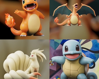 POKEMAN PACKAGE 3D MODEL
