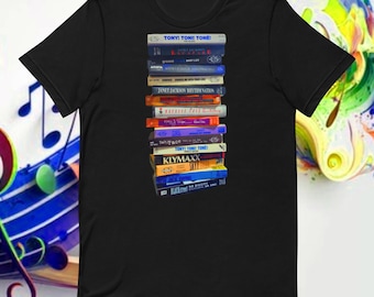 Nostalgie 90er Jahre R&B Cassette Unisex T-Shirt