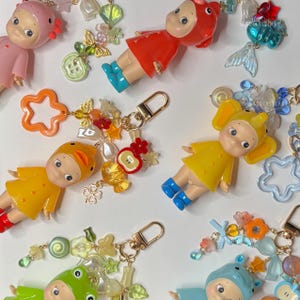 Sonny Angel Handmade Keychains | Authentic | Gold | Rainy Day series