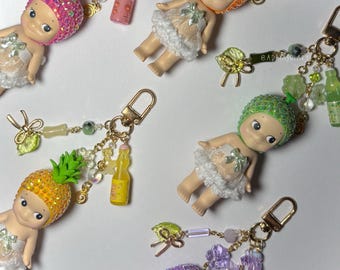 Llaveros hechos a mano de Sonny Angel / Auténticos / Deslumbrantes / Serie Frutas