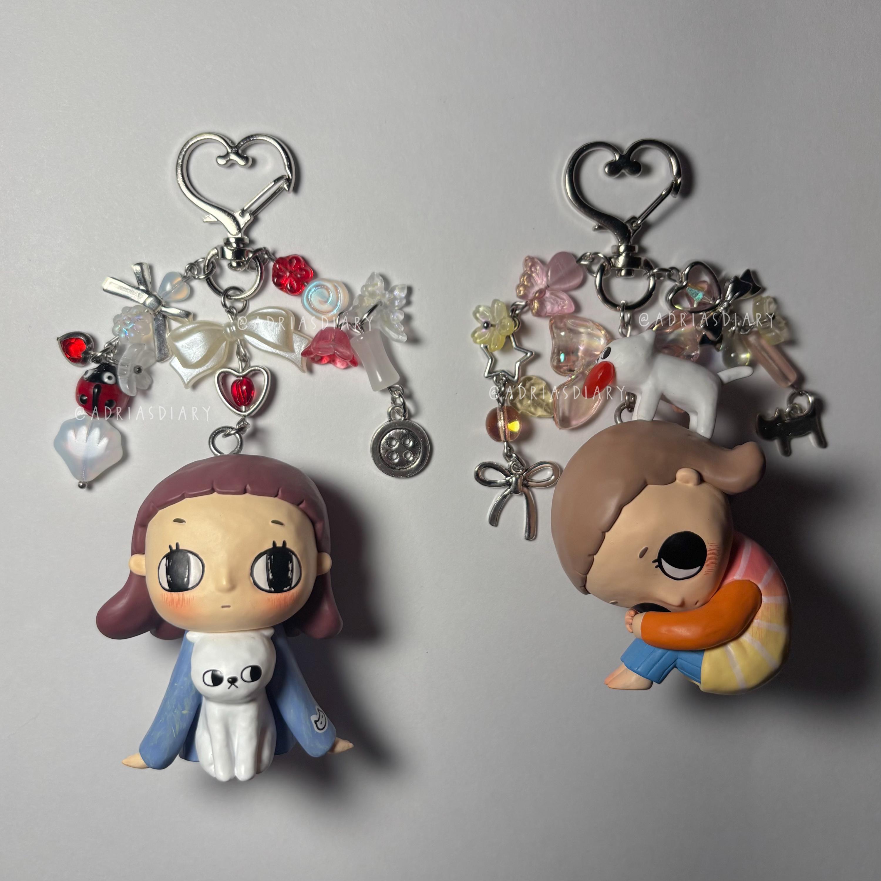 【ハンドメイド】POPMART CRYBABY キーホルダー Crybaby keychain popmart - Etsy 日本