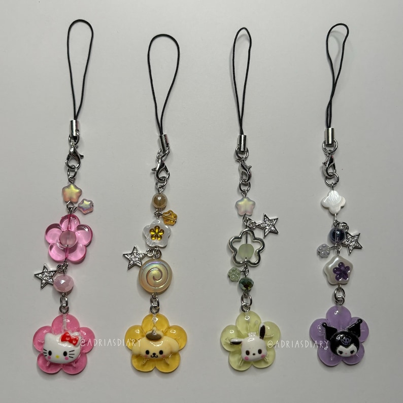 Sanrio Phone Charms Etsy