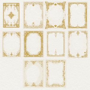 Gold Book covers clipart, 34 png gilded book covers, ornate frame, gold corner border, digital scrapbook paper crafts, commercial use, printable elements, decorative golden corner, transparent background, digital download, gold ornament graphics