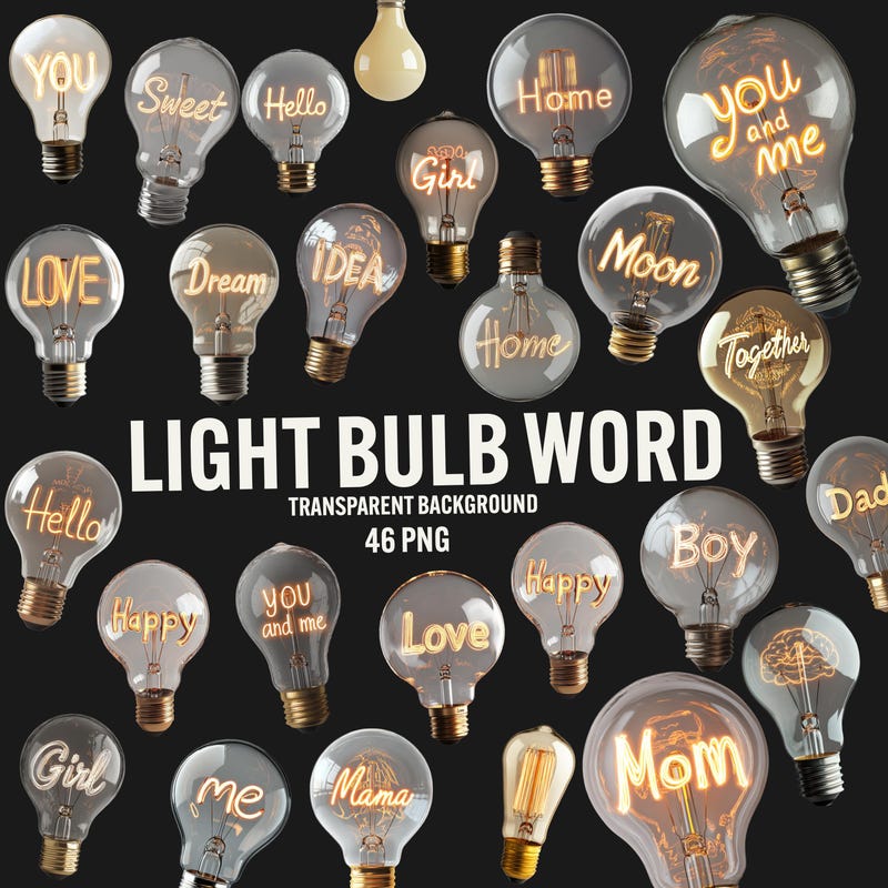 Custom Light Bulb Signs - Etsy