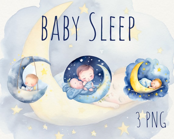 baby sleeping on bownsor (2020 原画)