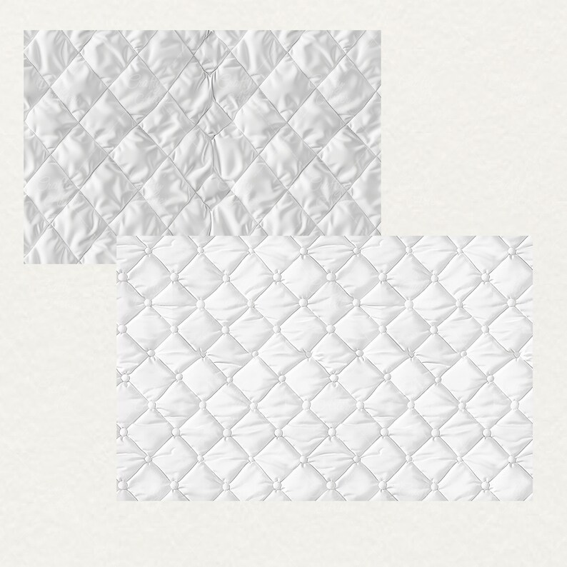 White Bedding Texture: 15 Seamless Fabric Backgrounds (digital Paper ...