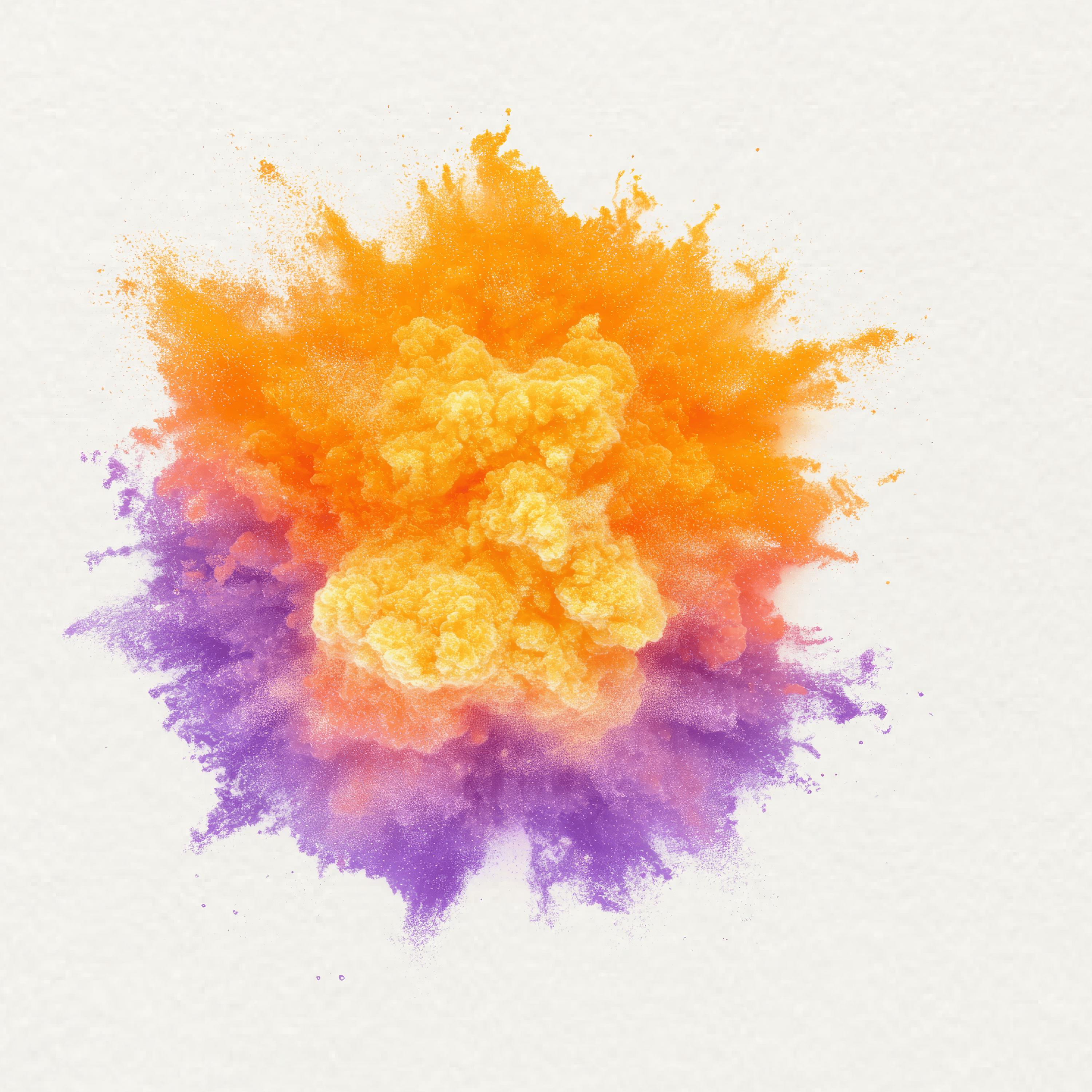 Colorful Powder Splash Overlays: 44 PNG Photo Effects (commercial Use ...