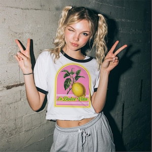 La Dolce Vita png, conception de t-shirt d'été, été italien rétro, png à la mode, conception de sublimation de citron d'Italie, utilisation commerciale de téléchargement immédiat