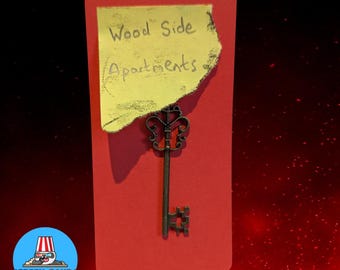 Silent Hill 2 Woodside Apartments Key Replica: Cosplay Prop, Survival Horror Fan