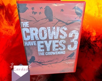 The Crows Have Eyes 3: The Crowening Schitts Creek Re-imagined As A DVD Case, Handmade Moira Rose Cover, Prop Sold As A Novelty