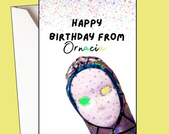 Ornacia Birthday Card Vivacious Inspired Drag Greeting Card Ideal For Fans Of Rupaul Allstars