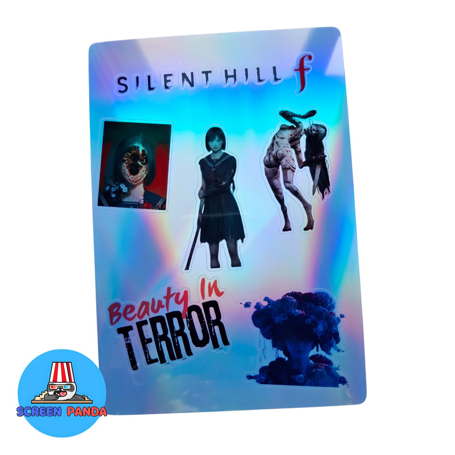 Silent Hill F Holographic Sticker Set: Hinako, Monsters, Logo