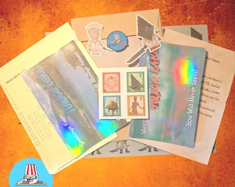 Silent Hill Snail Mail Gift, SH Stamps, Toluca Lake Postcards, Stickers Pyramid Head Nurse