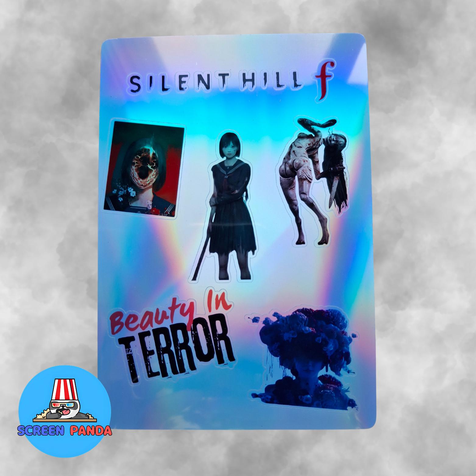 Silent Hill F Holographic Sticker Set: Hinako, Monsters, Logo