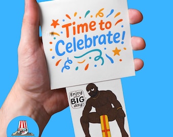 Funny Adult Birthday Card Surprise Wood Meme Large Present Pop Out Cards Rude Gag Gift For Her