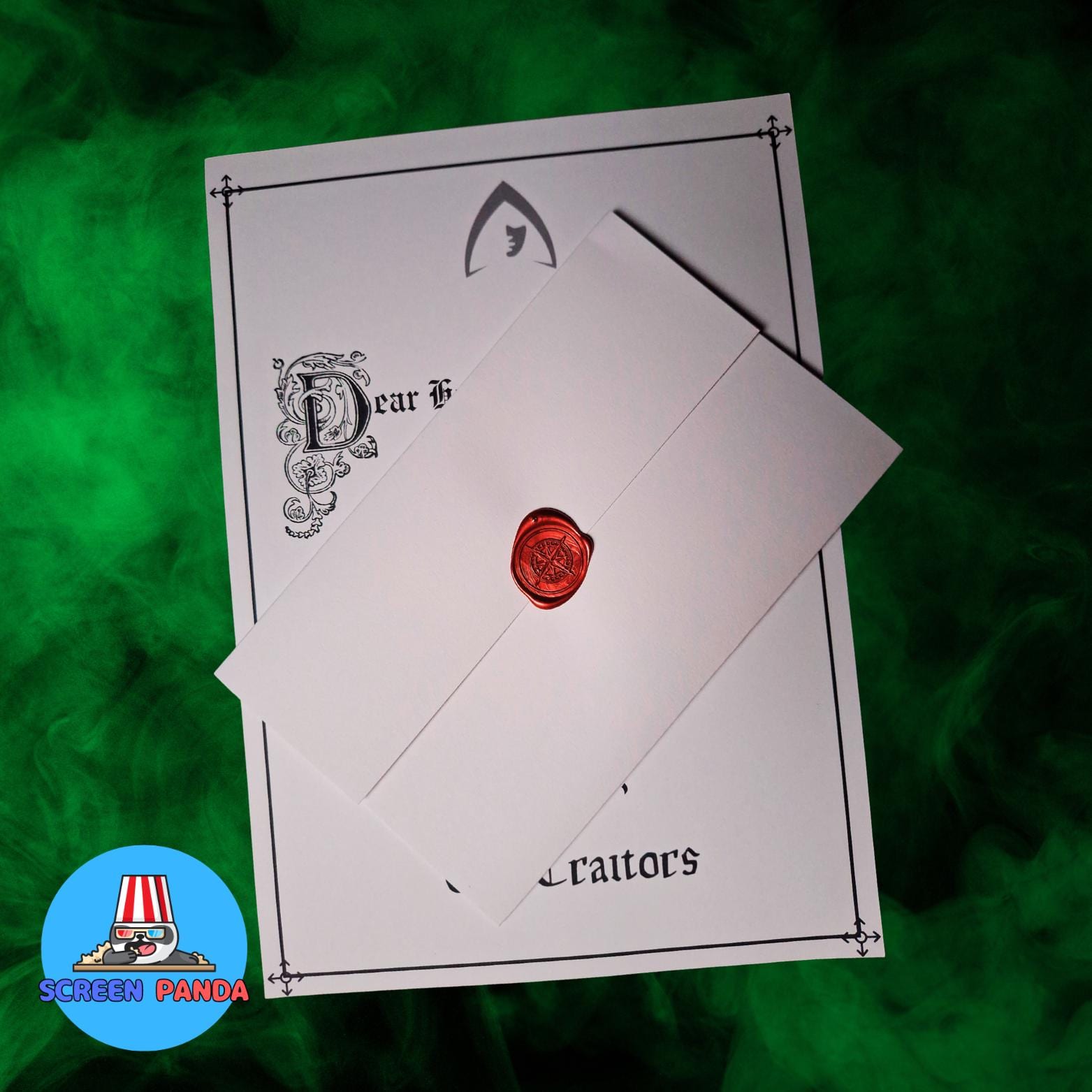 The Traitors Letter You Have Been Murdered by Order of the Traitors ...