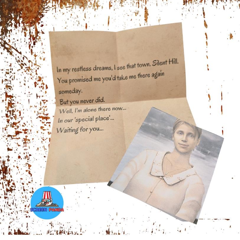 Silent Hill 2 Mary's Letter Prop Replica - Handmade