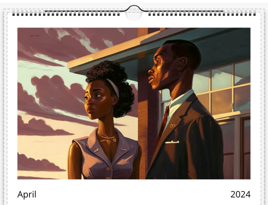 Edward Hopper Calendar 2025 POC Art Calendar Birthday Present 2025