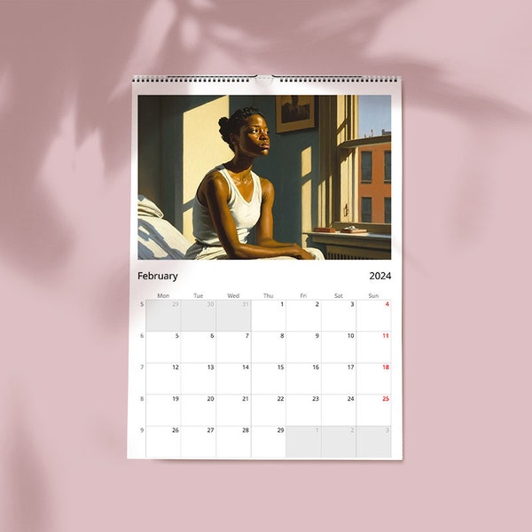 2024 Artist Calendar Etsy