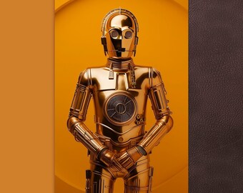 Star Wars Orange Series | R2D2 Postcard | Orange is Healthy