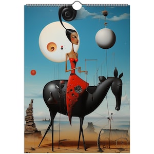 Kunst Kalender 2026 POC | EU + Rest der Welt | Kunstgeschichte neu definiert | Einzigartiges Geschenk | Geschenk für Kunstliebhaber |