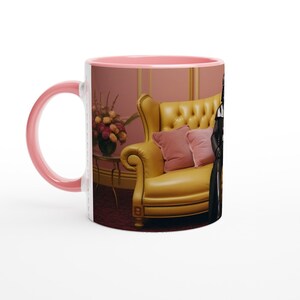 Darth Vader Mug | Wes Anderson Style | Retro Film Art | Funny Sci-Fi Coffee Cup | Gift for Movie Lovers image 6