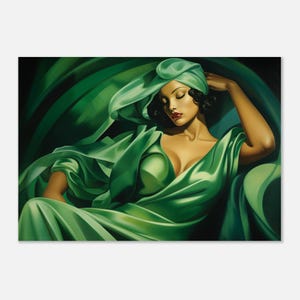 Feminist Art Deco Poster – Vintage Wall Art for Strong Women – Empowerment Print – Gift for Her