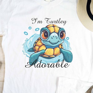 Turtley Adorable Png, Turtle Png, Baby Girl Kids Png Files, Toddler Girl Png, Ocean Png, Kids Sublimation Designs, Kids Png, Baby Png