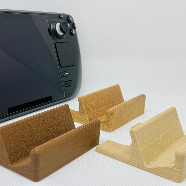 Steam Deck Dock Wood 3d-printed